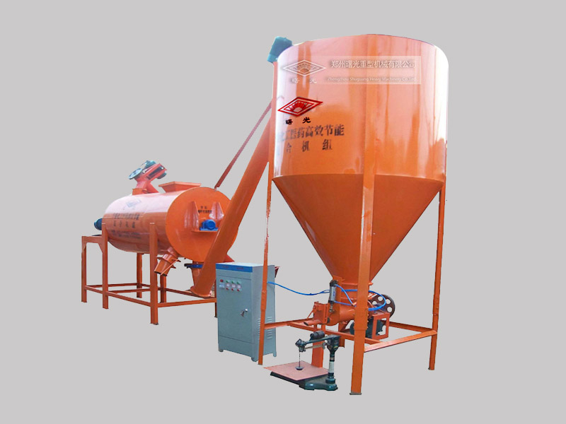 Dry powder mixer